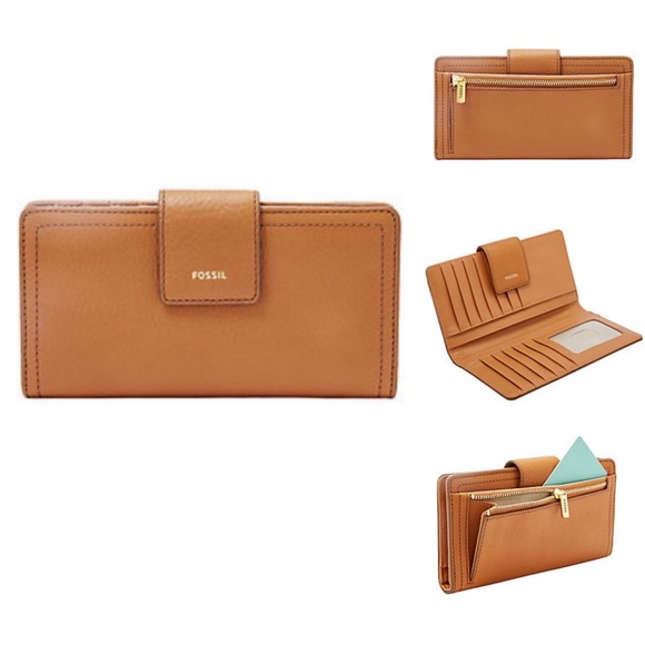 fossil madison clutch wallet